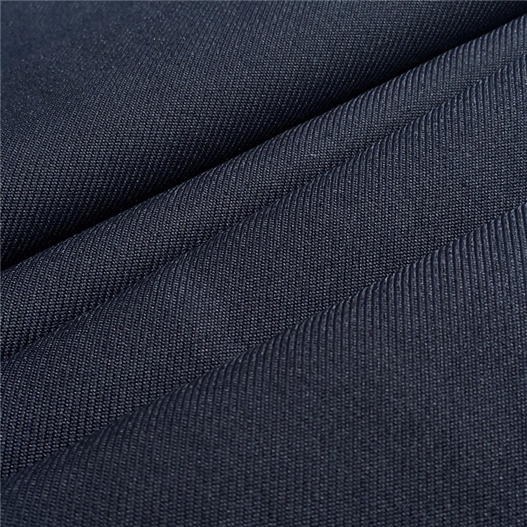 Bag Soft Textured Polyester Twill Woven Dull 288F Brushed Gabardine Fabric For Work Wear