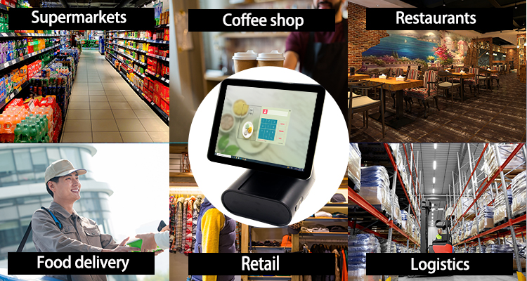 All-In-One 780Pro POS Cash Register with 15.6'' 1080P Display and 80mm Thermal Printer