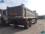 8x4 Heavy Duty Dump Truck 12 Wheelers 40-50 Tons Loading Euro II Emission