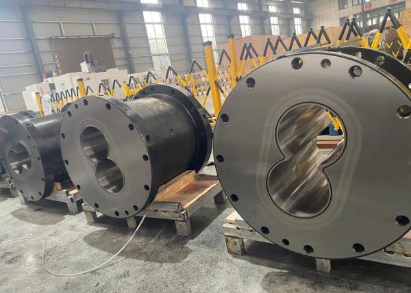 Modle 223 Twin Screw Extruder Machine Components Barrels For Petrochemical