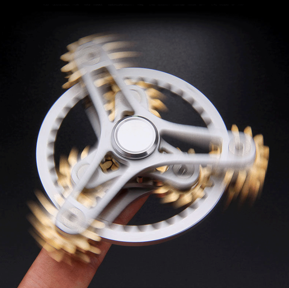 Star Wheel Finger Gyroscope Pure Copper Gear Ferris Wheel Toy Pressure Relief Function