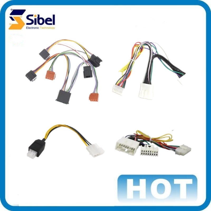 ODM OEM Aftermarket Stereo Wiring Harness Car ISO wiring harness/wire harness connectors car stereo