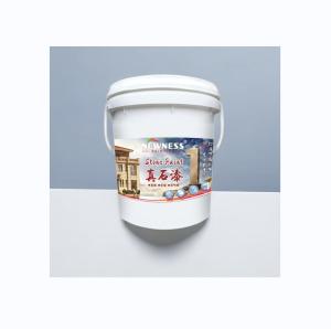 China Highly Resistant Natural Stone Paint Theoretical Paint Consumption 0.25-0.35m2/KG wholesale