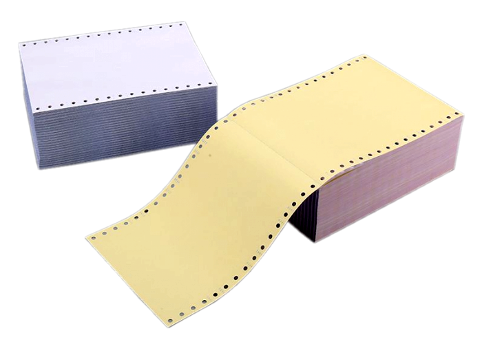 Commercial NCR Carbonless Paper In Reels Customized Roll Width Office Usage