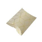 Customized pillow boxes hair packaging pillow box hot stamping