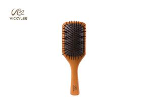 China Atmospheric Brown 7.91 Inch Flat Paddle Brush wholesale