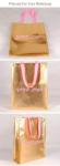 Laminated Non Woven Bags Customized Printing Tote Bag Packaging