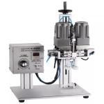 Stable Practical Perfume Crimping Machine , Cosmetic Bottle Capping Machine