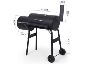 China Barrel Mother And Son OEM Charcoal Bbq Stove Trolley wholesale
