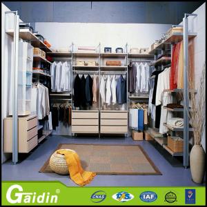 China made in China high quality bedroom furniture modern elegant design walk in closet diy pole sytem wardrobe wholesale