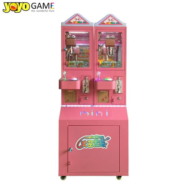 Children's 2-Person Mini Claw Machine Coin-Operated Arcade Game for Boutique