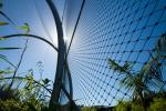 Stainless steel knotted rope mesh 7x19 strand AISI 304 AISI 316