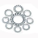 External Tooth Serrated Lock Washer DIN6798 Stainless Steel Lock Washer
