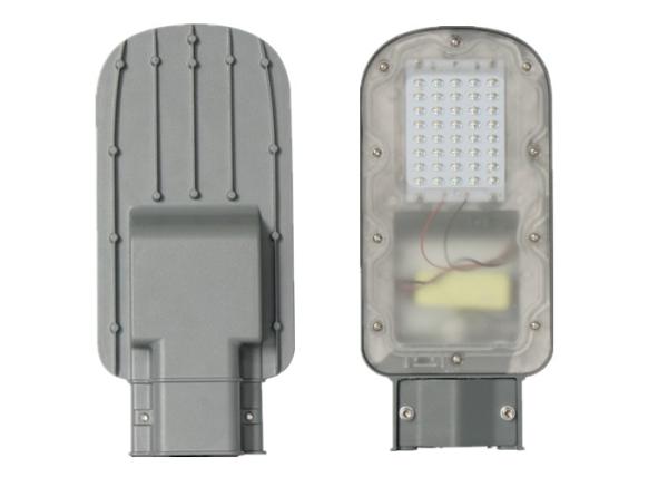 Pure White Ip65 LED Street Lights Green Energy Air Flow Reducing Temperature For