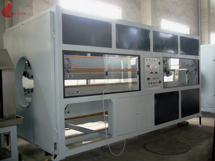 Energy saving Large Diameter HDPE / PP extrusion plastic machine Water Supply & Gas Supply