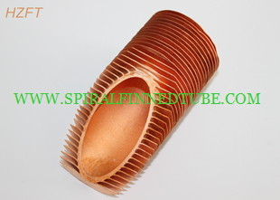 Industrial Copper Fin Tube Boiler Energy Saving Extruded Finned Tubes