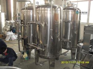 China Stainless Steel 5000 LPH Water Purifying Machine Semi Automatic For Beverage wholesale