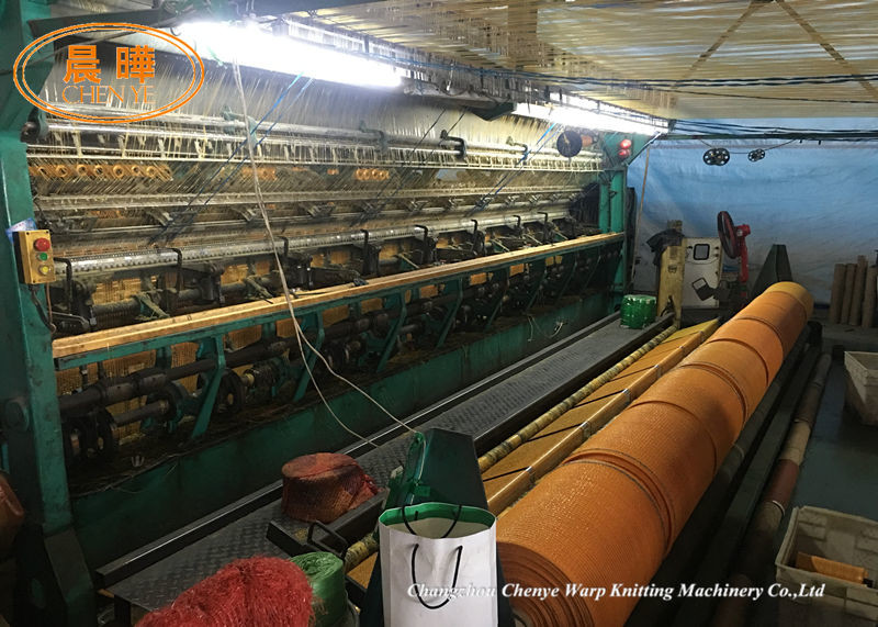 Vegetable Mesh Net Raschel Warp Knitting Machine Reusable