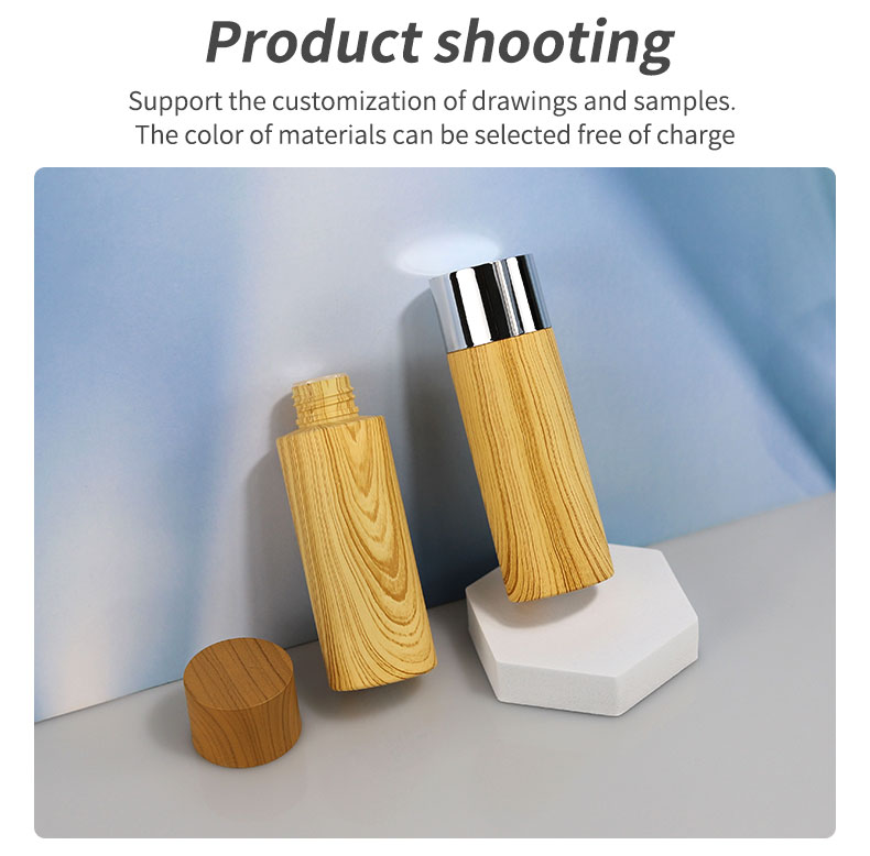 PET 100ml Empty Plastic Bottle Luxury Cosmetic Lotion Container With Pump Sprayer