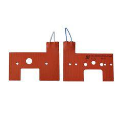 China 220V 2000W 250*1740mm Silicone Rubber Heater wholesale
