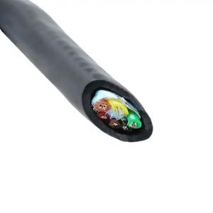 China 25096 Bk199 Alpha Wire Cable 6cond 24awg Blk Shld Feet wholesale