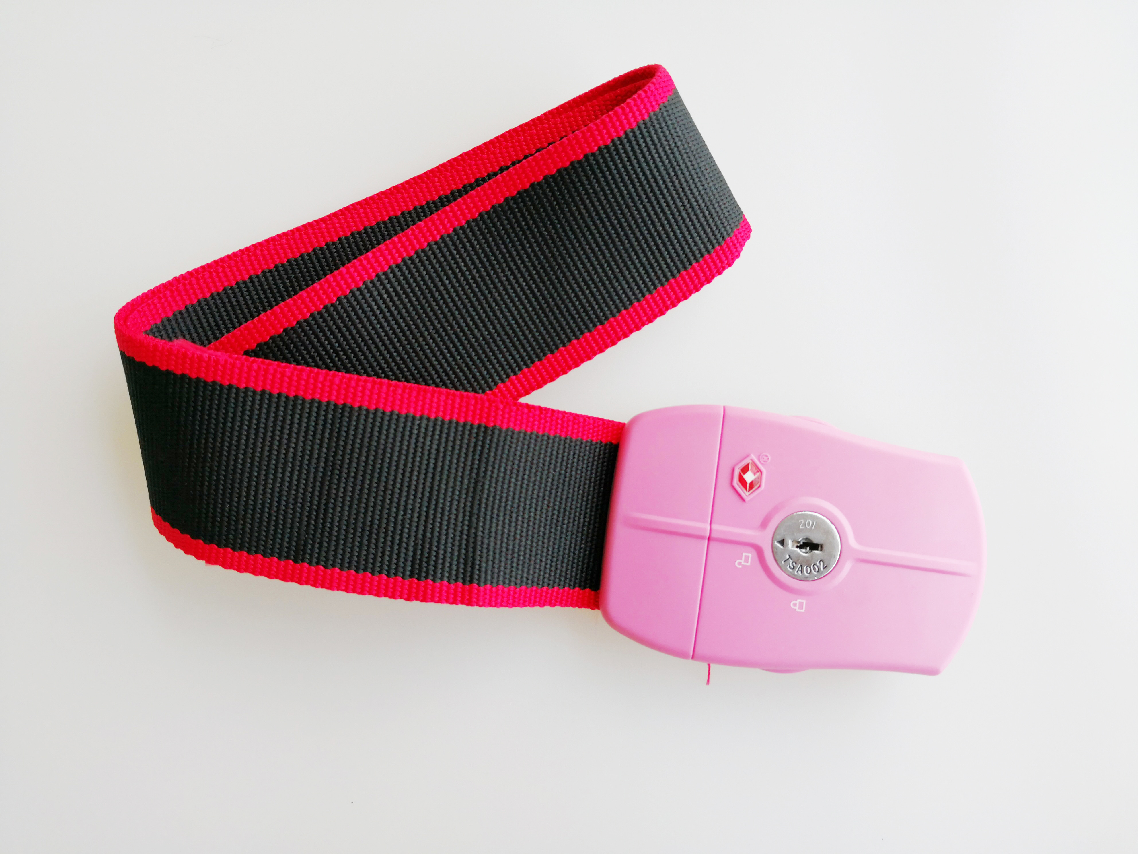 3 Dial Lockable Luggage Straps With Combination Lock TSA 12016 SGS Approved