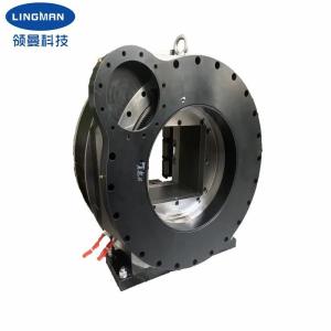 China 4 Jaws Automatic Pneumatic Rotary Chuck Full Stroke Main Chuck wholesale