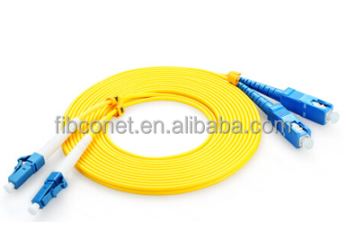 1 Conductor SC-FC Sm Simplex Indoor Optical Fiber Patch Cord for FTTH from Chinese