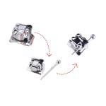 Dental Metal Self Ligating Braces , Orthodontic Damon Q Braces Mini Roth 022