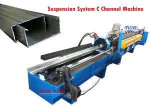 China Suspension System C Channel Machine , Ceiling Channel Making Machine wholesale