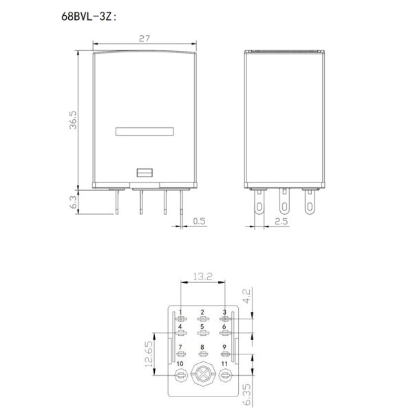 NNC General Purpose Relay NN68BVL high dc voltage relay for Car Charging pile Solar Energy