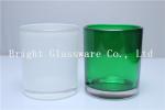 Colorful Press Glass Candle Holder With Cheap price