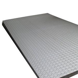 China BAOSTEEL Checkered Stainless Steel Plate 316SS 3mm For Construction wholesale
