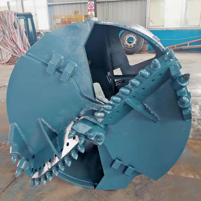 Bullet Teeth Bk4722h Rock Drilling Bucket Earth Drill Bucket For Sandy Soil Sludge