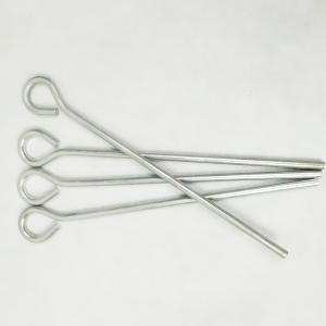 China 6.0MM thick steel pins galvanized surface good price outdoor Hardware wholesale