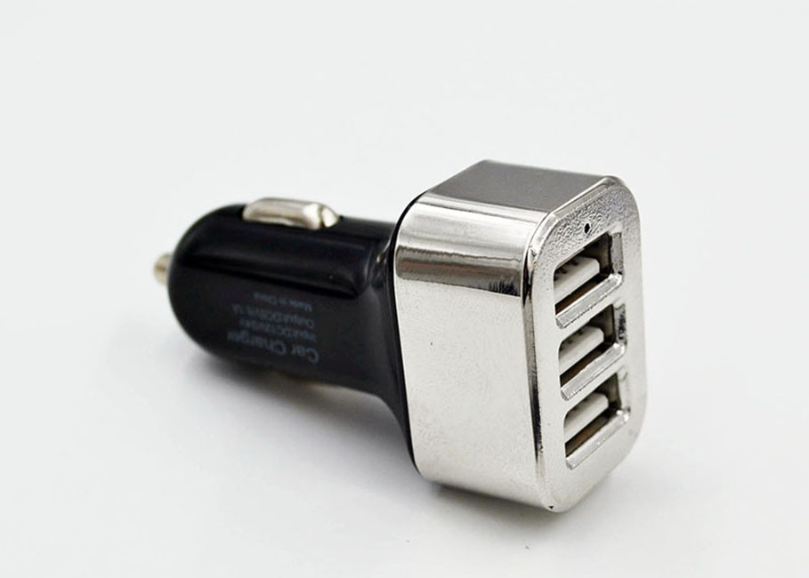 Smart IC Car Accessories Mobile Charger , 5.1A Output Vehicle Phone Charger