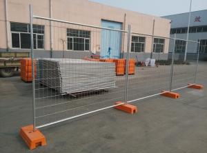 China OEM Heat Treated 2.4m Width Temp Construction Fence wholesale