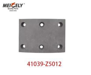 China 41039-Z5012 44066-Z5012 Brake Lining For Mitsubishi Truck MC838885 wholesale