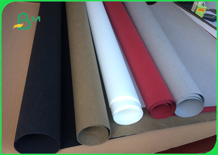0.5mm Washable Gold / Blue / Red / Black / White / Silver Color Kraft Paper 