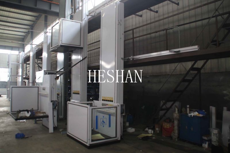 Home Wheelchair Elevator Lift 300kg Customized For Disabled Persons