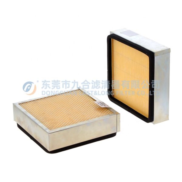 Construction Equipment Excavator Heavy-duty Filter OE 9X3352 230*230*65mm for Performance and Durability