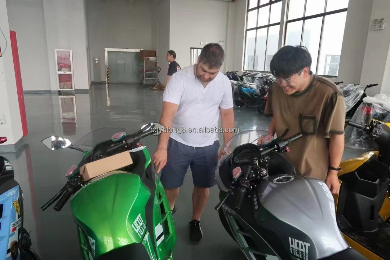 Max. Speed 40km/h Electric Motorcycles for Adult 48V 500W Electric Scooter Streetbikes