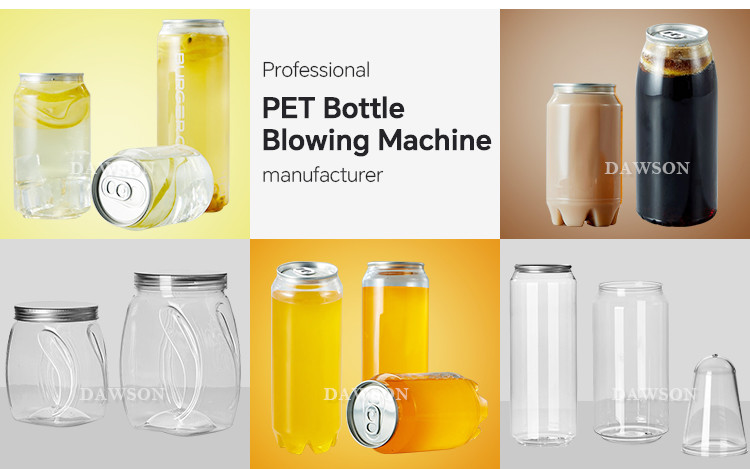 High Output Juice Can PET Blow Molding Machine Plastic Jar Can Blow Moulding Machine