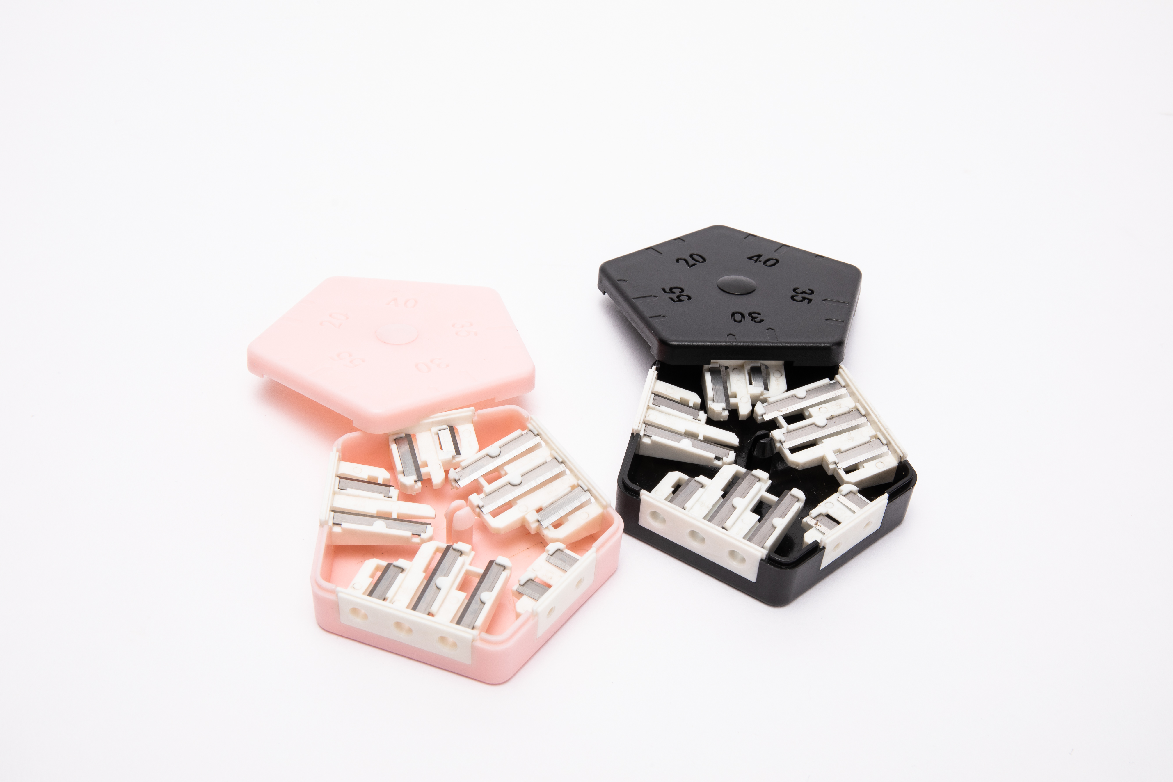 ABS Clock Pattern Pencil Lead Sharpener Alloy Steel