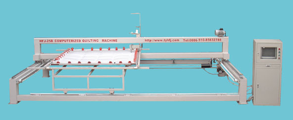 Cnc Computerized Single Needle Quilting Machine Equipment 1.5KW