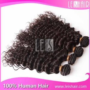 China Good feedbacks virgin indian deep curly hair wholesale