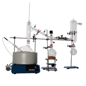 China Fractional Extraction Short Path Distillation Equipment 5L 2000rpm wholesale