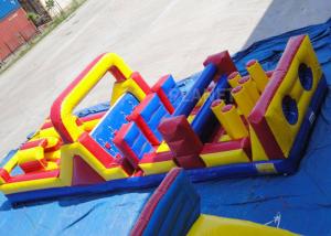 China 11 Meter Challenge Interactive Inflatable Outdoor Games Triple Stitched wholesale