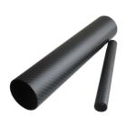 32mm Carbon Fiber Round Tube Matt Surface Anti Vibration
