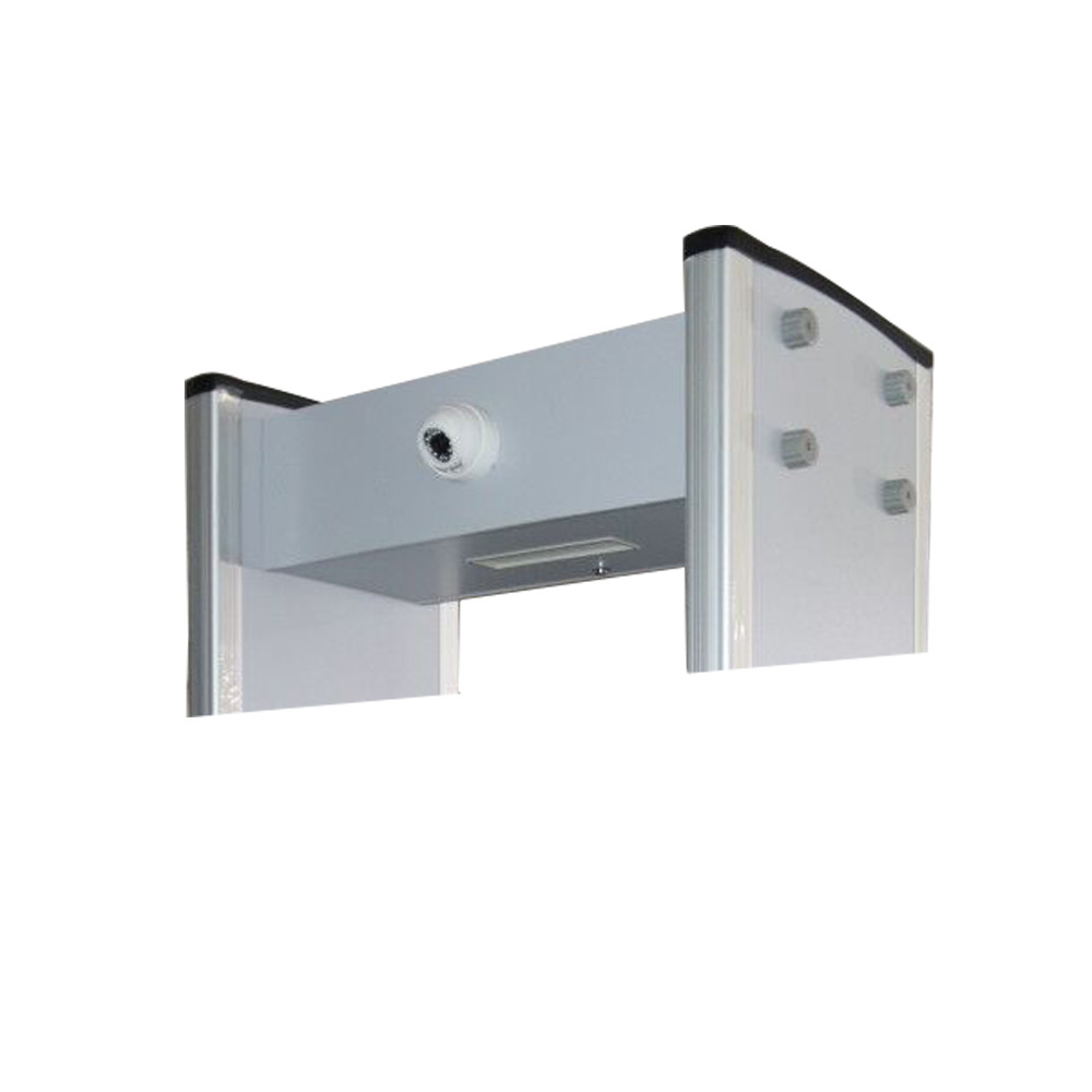 7" Screen CCTV Camera 33 Zones Door Frame Metal Detector